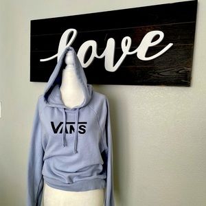Vans S hoodie sweatshirt in lilac